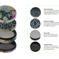 Grinder "Comic" Metall
