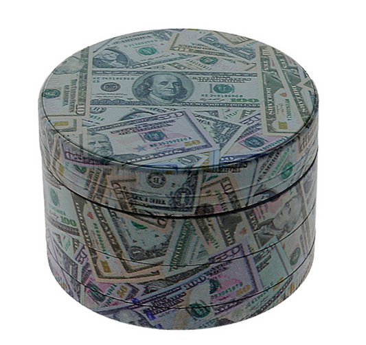 Grinder "Dollarnoten" Metall