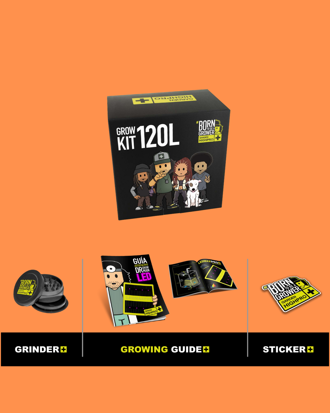 GardenHighPro+ Large Box 3-9 Pflanzen
